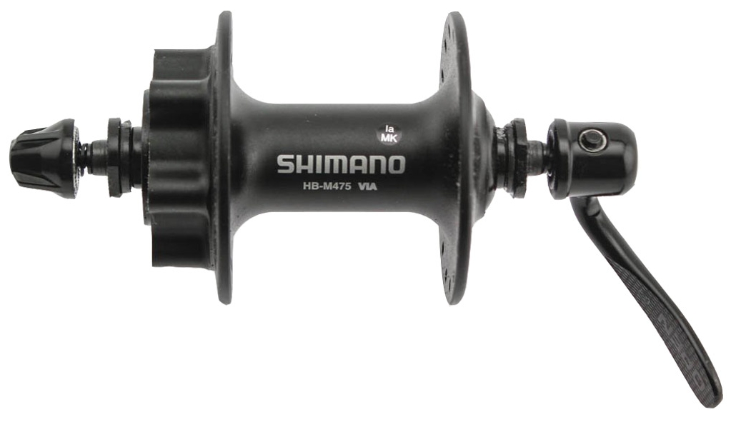 Втулка передняя SHIMANO HB-M475-L, 32H, 133 mm photo 1 Втулка передняя SHIMANO HB-M475-L, 32H, 133 mm photo 1